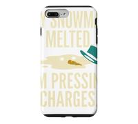 Carcasa para iPhone 7 Plus/8 Plus My Snowman Melted I'm Pressing Charges Winter Design