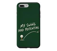 Carcasa para iPhone 7 Plus/8 Plus My Swing Tenía Potencial Golf Humor Golfista Cita Divertida