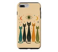 Carcasa para iPhone 7 Plus/8 Plus Mystic Cats Celestial Eye Moon Feline