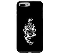 Carcasa para iPhone 7 Plus/8 Plus Mystic Genie Djinn Rising from Lamp Bold Line Art Magic