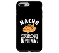 Carcasa para iPhone 7 Plus/8 Plus Nacho Diplomático Promedio Divertido Cinco de Mayo Diversión Nachos Juego de Palabras