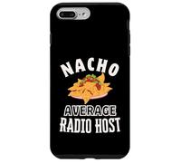 Carcasa para iPhone 7 Plus/8 Plus Nacho Promedio Anfitrión de Radio Divertido Cinco de Mayo Diversión Nachos Juego de Palabras
