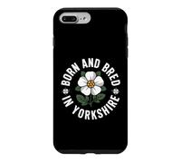 Carcasa para iPhone 7 Plus/8 Plus Nacido y Criado en Yorkshire, White Rose County