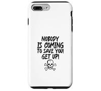 Carcasa para iPhone 7 Plus/8 Plus ¡Nadie Viene a salvarte! ¡Levántate! (Declaración del Luchador)