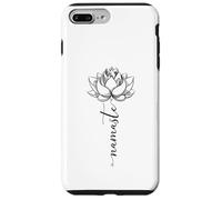 Carcasa para iPhone 7 Plus/8 Plus Namaste Lotus Flores Yoga Yogi Meditation Idea de Regalo