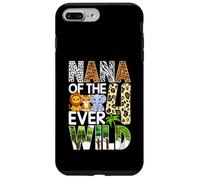 Carcasa para iPhone 7 Plus/8 Plus Nana of The Four Ever Wild - Lindo Safari Jungle para su Cuarto cumpleaños