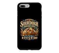 Carcasa para iPhone 7 Plus/8 Plus National Sourdough Bread Day Rough Day Baker Pun