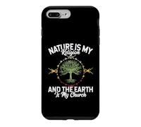 Carcasa para iPhone 7 Plus/8 Plus Nature Is My Religion Earth Is My Church Native American Day