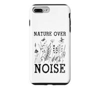 Carcasa para iPhone 7 Plus/8 Plus Nature Over Noise Hiking Wildflower Adventure Butterfly
