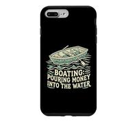 Carcasa para iPhone 7 Plus/8 Plus Navegación Verter Dinero En El Agua Motorboat Capitán