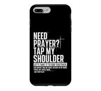 Carcasa para iPhone 7 Plus/8 Plus Necesito oración Toque mi Hombro Vamos a llevarlo para reunirse