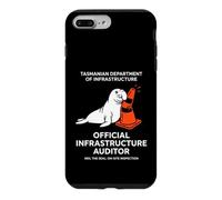 Carcasa para iPhone 7 Plus/8 Plus Neil The Seal Tasmanian Infrastructure Auditor