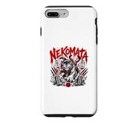 Carcasa para iPhone 7 Plus/8 Plus Nekomata Demon Cat Japanese Yokai Spirit Horror