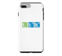 Carcasa para iPhone 7 Plus/8 Plus Nerd Química Tabla Periódica Geek Matemáticas Computadora