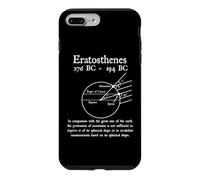 Carcasa para iPhone 7 Plus/8 Plus Nerd Vintage Eratóstenes Matemáticas Belleza Matemáticas Profesor