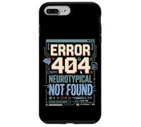 Carcasa para iPhone 7 Plus/8 Plus Neurodiversidad Programador Autista Aceptación del Autismo