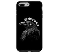 Carcasa para iPhone 7 Plus/8 Plus Nevermore Quoth El Poema del Cuervo Edgar Allan PoE Meme