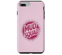 Carcasa para iPhone 7 Plus/8 Plus Niñas MUD Squad Muddy Run Buddies Dirt Don't Hurt Bike Mom