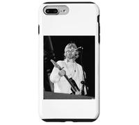 Carcasa para iPhone 7 Plus/8 Plus Nirvana Kurt Cobain en Vivo en la Lectura del incesticiidio 1992