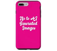 Carcasa para iPhone 7 Plus/8 Plus No a Las imágenes generadas por IA: proteja los Derechos de los Artistas | Arte por computadora