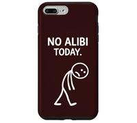 Carcasa para iPhone 7 Plus/8 Plus No Alibi Today Asesinato Misterio Cena Detective Noche Fiesta