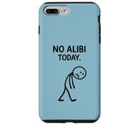 Carcasa para iPhone 7 Plus/8 Plus No Alibi Today Asesinato Misterio Cena Detective Noche Fiesta