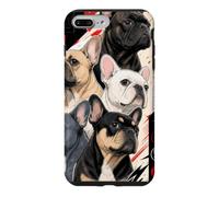 Carcasa para iPhone 7 Plus/8 Plus No Apologies Bulldog Francés Urban Streetwear