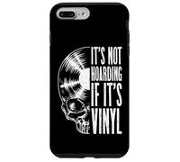 Carcasa para iPhone 7 Plus/8 Plus No es acumular si es Vinilo Funny Records Lover LP Skull