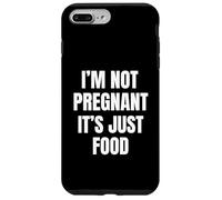 Carcasa para iPhone 7 Plus/8 Plus No Estoy Embarazada Es Solo Comida Humor Divertido