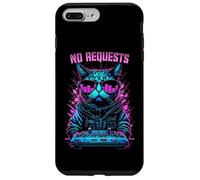 Carcasa para iPhone 7 Plus/8 Plus No Hay peticiones House Cat DJ Rave EDM Music Deejay Equalizer