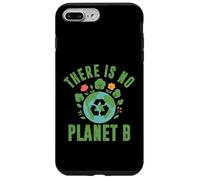 Carcasa para iPhone 7 Plus/8 Plus No Hay Planeta B Reciclaje Retro Cambio Climático Día de la Tierra