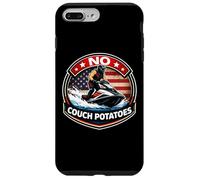 Carcasa para iPhone 7 Plus/8 Plus No Hay teleadictos Que se pongan de pie, Propietario de una Moto acuática