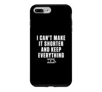 Carcasa para iPhone 7 Plus/8 Plus No Puedo Hacerlo más Corto y Guardar Todo para el Editor de Video
