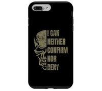 Carcasa para iPhone 7 Plus/8 Plus No Puedo ni confirmar ni Negar Glomar Response Skull Design