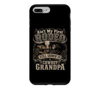 Carcasa para iPhone 7 Plus/8 Plus ¿No Sigue apareciendo mi Primer Vaquero de Rodeo, Abuelo Vaquero?