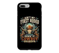 Carcasa para iPhone 7 Plus/8 Plus ¿No Sigue apareciendo mi Primer Vaquero de Rodeo, Abuelo Vaquero?