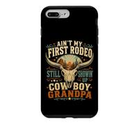 Carcasa para iPhone 7 Plus/8 Plus ¿No Sigue apareciendo mi Primer Vaquero de Rodeo, Abuelo Vaquero?