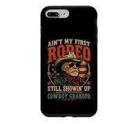 Carcasa para iPhone 7 Plus/8 Plus ¿No Sigue apareciendo mi Primer Vaquero de Rodeo, Abuelo Vaquero?