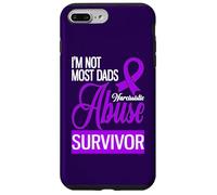 Carcasa para iPhone 7 Plus/8 Plus No Soy la mayoría de los papás Soy un sobreviviente de abuso narcisista