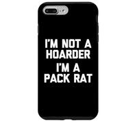 Carcasa para iPhone 7 Plus/8 Plus No Soy un acaparador (Soy una Rata de Manada) - Sarcástico Dicho Divertido