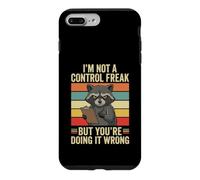 Carcasa para iPhone 7 Plus/8 Plus No Soy un Monstruo del Control Mapache Diversión Haciéndolo Mal Sarcástico