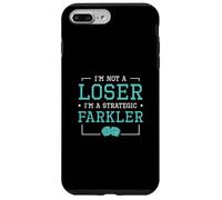 Carcasa para iPhone 7 Plus/8 Plus No Soy un Perdedor Soy un farkler estratégico Divertidos Jugadores de Farkle