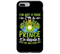 Carcasa para iPhone 7 Plus/8 Plus No Soy una Rana, Soy un príncipe Disfrazado Bésame y descúbrelo