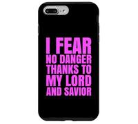 Carcasa para iPhone 7 Plus/8 Plus No Temo Peligro Gracias Al Señor Escritura Jesús Biblia