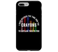 Carcasa para iPhone 7 Plus/8 Plus No Tengo Tiempo ni crayones para explicarte Esto