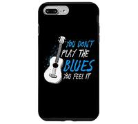 Carcasa para iPhone 7 Plus/8 Plus No tocas el Blues lo sientes Músico Guitarrista
