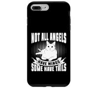Carcasa para iPhone 7 Plus/8 Plus No Todos los ángeles Tienen alas Algunos Tienen Colas Gato Abuela