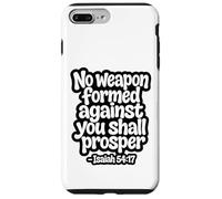 Carcasa para iPhone 7 Plus/8 Plus No Weapon Formed Against You Shall Prosper