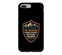 Carcasa para iPhone 7 Plus/8 Plus No Weapon Formed Against You Shall Prosper Versículo