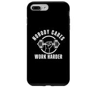 Carcasa para iPhone 7 Plus/8 Plus Nobody Cares Work Harder Personal Trainer